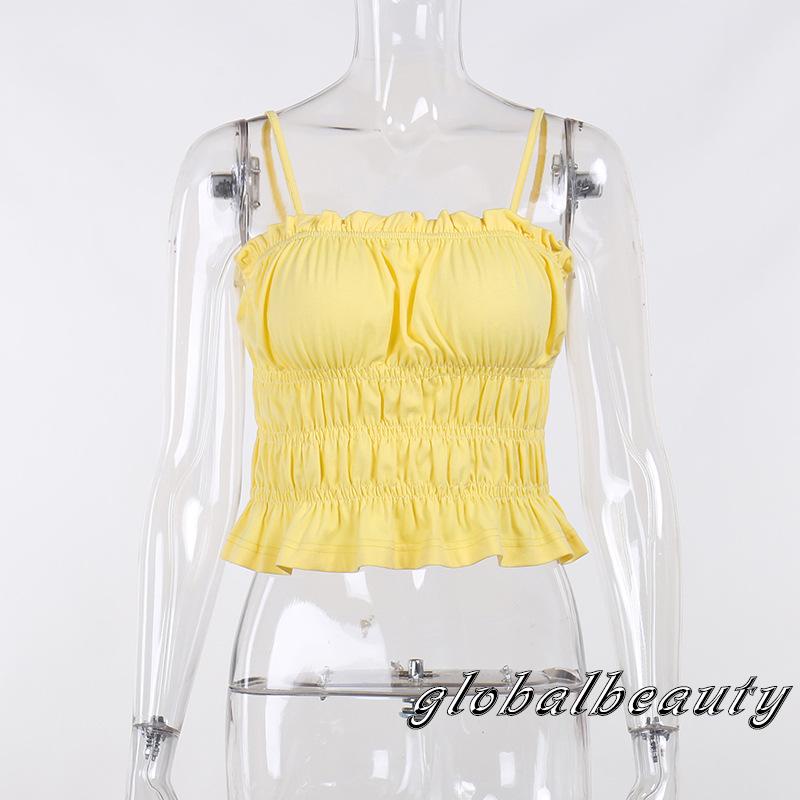 Áo Babydoll Hai Dây Mùa Hè Quyến Rũ Cho Nữ