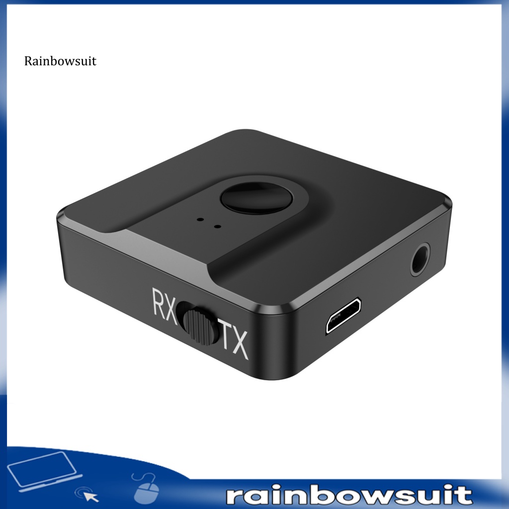 Bộ Truyền Nhận Tín Hiệu Bluetooth 5.0 2 Trong 1 Cho Điện Thoại / TV