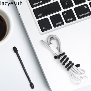 Bộ 5 Dây Cao Su Buộc Dây Cáp 4mm 3 / 6 / 12in Có Thể Tái Sử Dụng Tiện Lợi