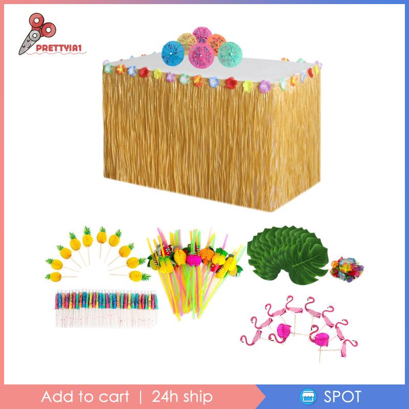 [Prettyia1] Thảm Cỏ Nhân Tạo Nhiệt Đới Trang Trí Bàn Tiệc Ngoài Trời