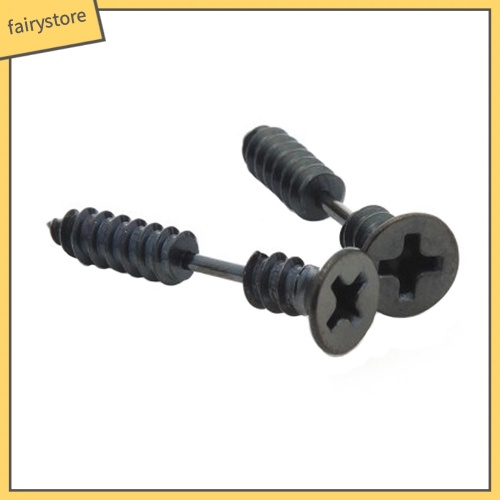 Bông Tai Đinh Tán Bằng Thép Không Gỉ Độc Đáo Phong Cách Punk Gothic