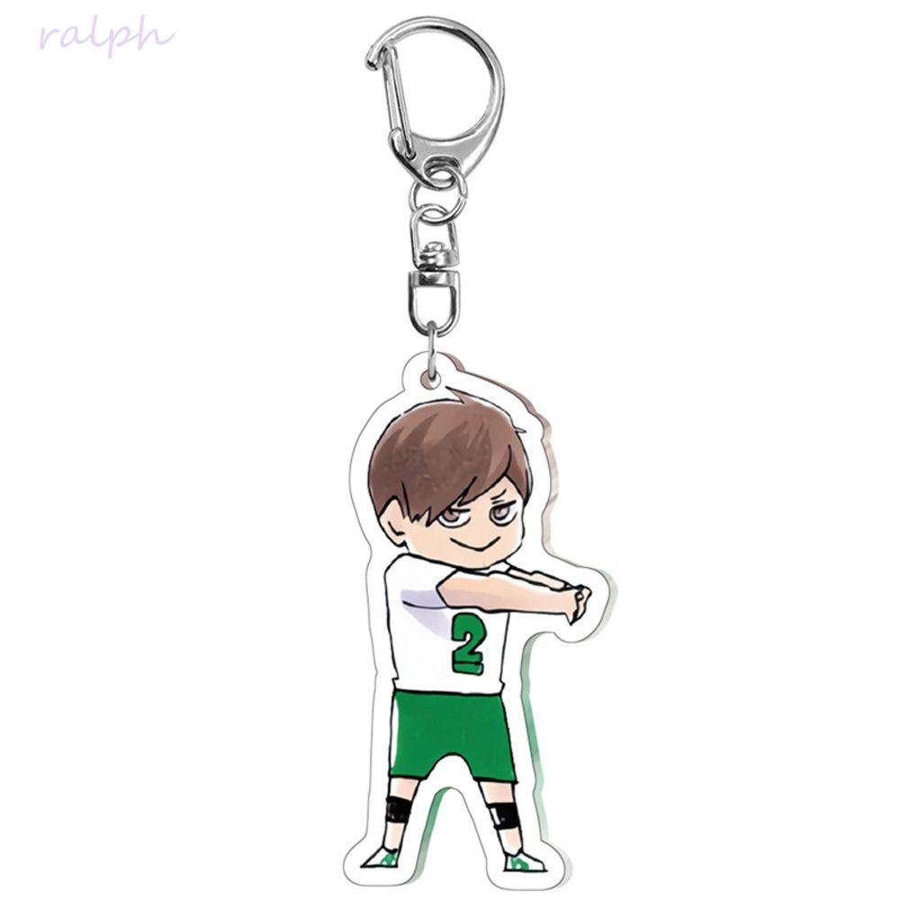 Móc Khóa Hình Quả Bóng Chuyền DIY Dễ Thương