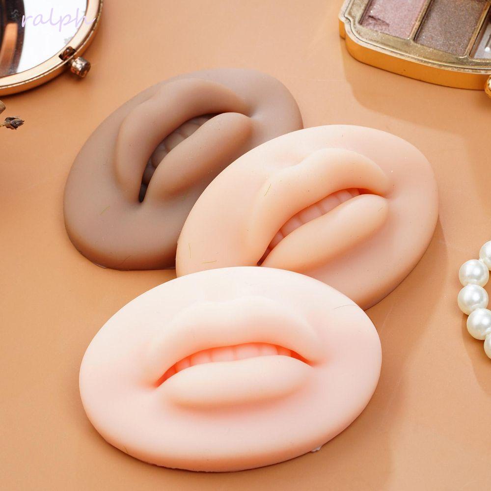 Da Môi Thực Hành Xăm Môi Bằng Silicone Tái Sử Dụng Được