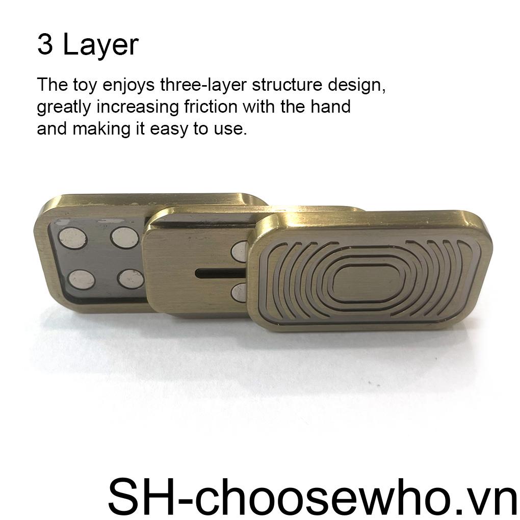 Đồ Chơi Khối Lập Phương 3 Khớp Bằng Kim Loại Mạnh Mẽ Giảm Căng Thẳng Cho Nhà Ở / Văn Phòng