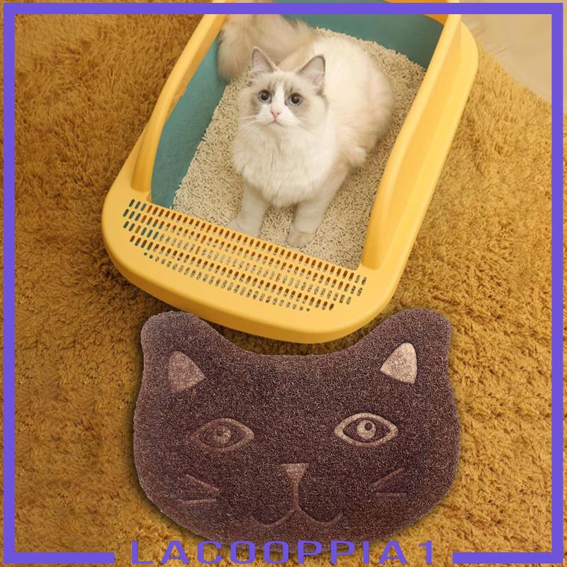 [Lacooppia1] Thảm Lót Tô Đựng Thức Ăn Dành Cho Chó Mèo Màu Xanh Lá Cây