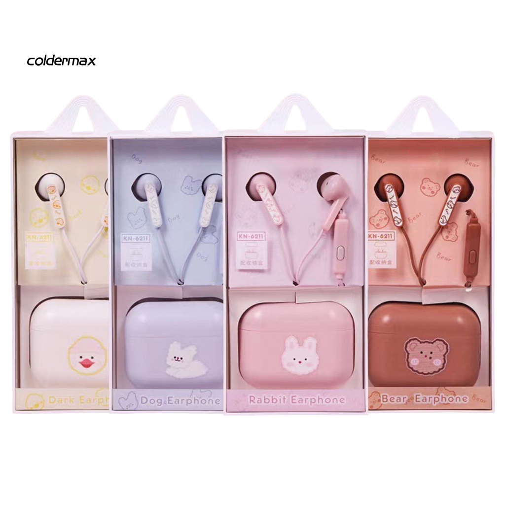 Tai Nghe Nhét Tai HiFi Có Dây Kèm Hộp Đựng Điện Thoại