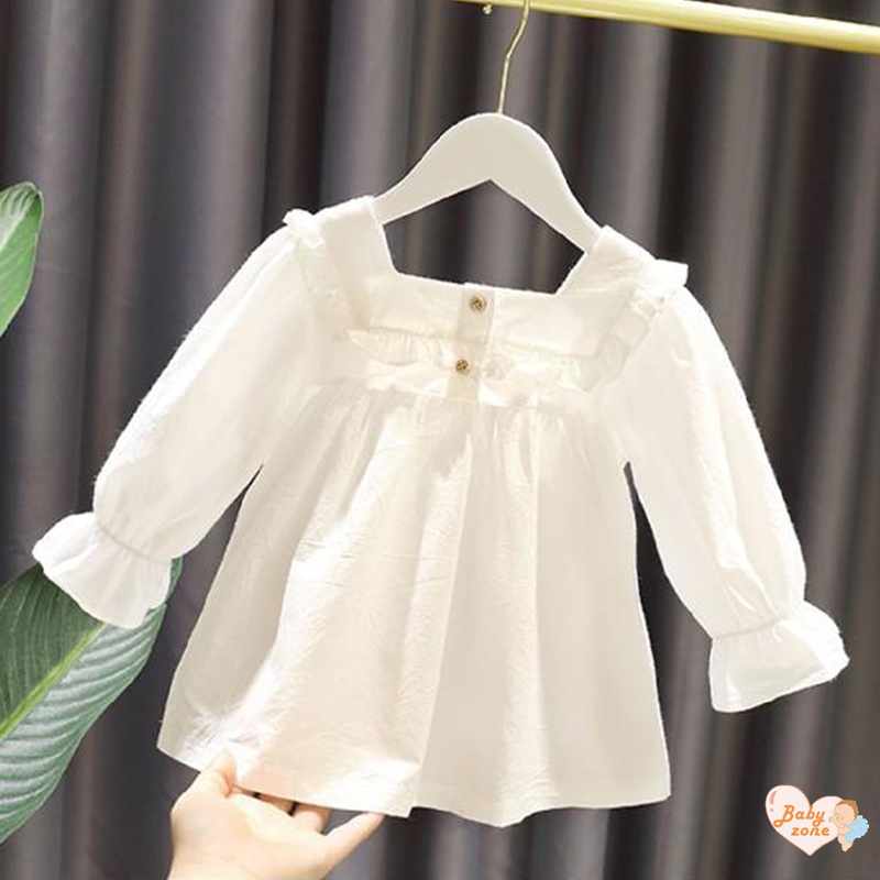 Áo Sơ Mi Công Chúa Dễ Thương Ngọt Ngào Phong Cách Hàn Quốc Cho Bé Gái