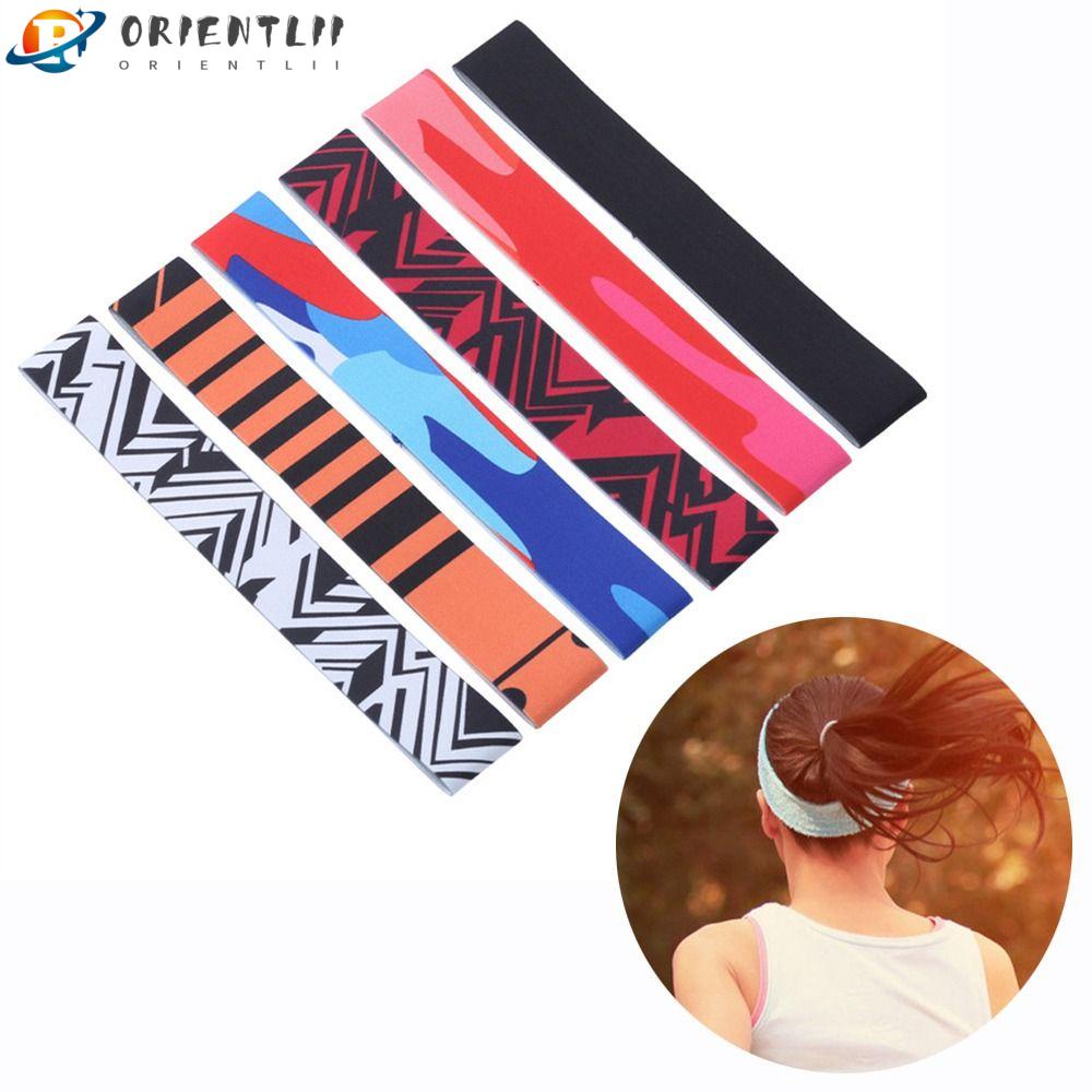 Băng Đô Thể Thao Co Giãn Bản Rộng Thấm Hút Mồ Hôi