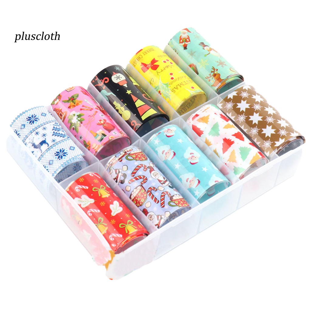 Miếng Dán Trang Trí Móng Tay Chủ Đề Giáng Sinh