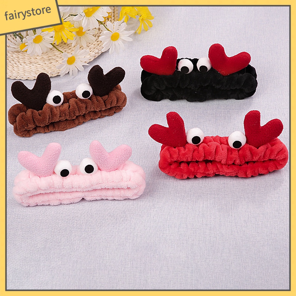 Băng Đô Cài Tóc Co Giãn Hình Tai Cua Hoạt Hình Dễ Thương Cho Nữ