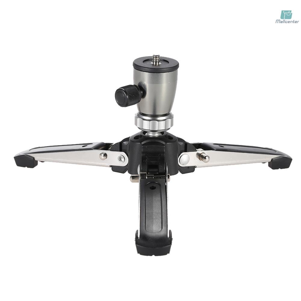 Portable 1/4&quot; Screw 3 Legs 3 Feet Tripod Monopod Unipod Base Stand Holder Support for DSLR Camera