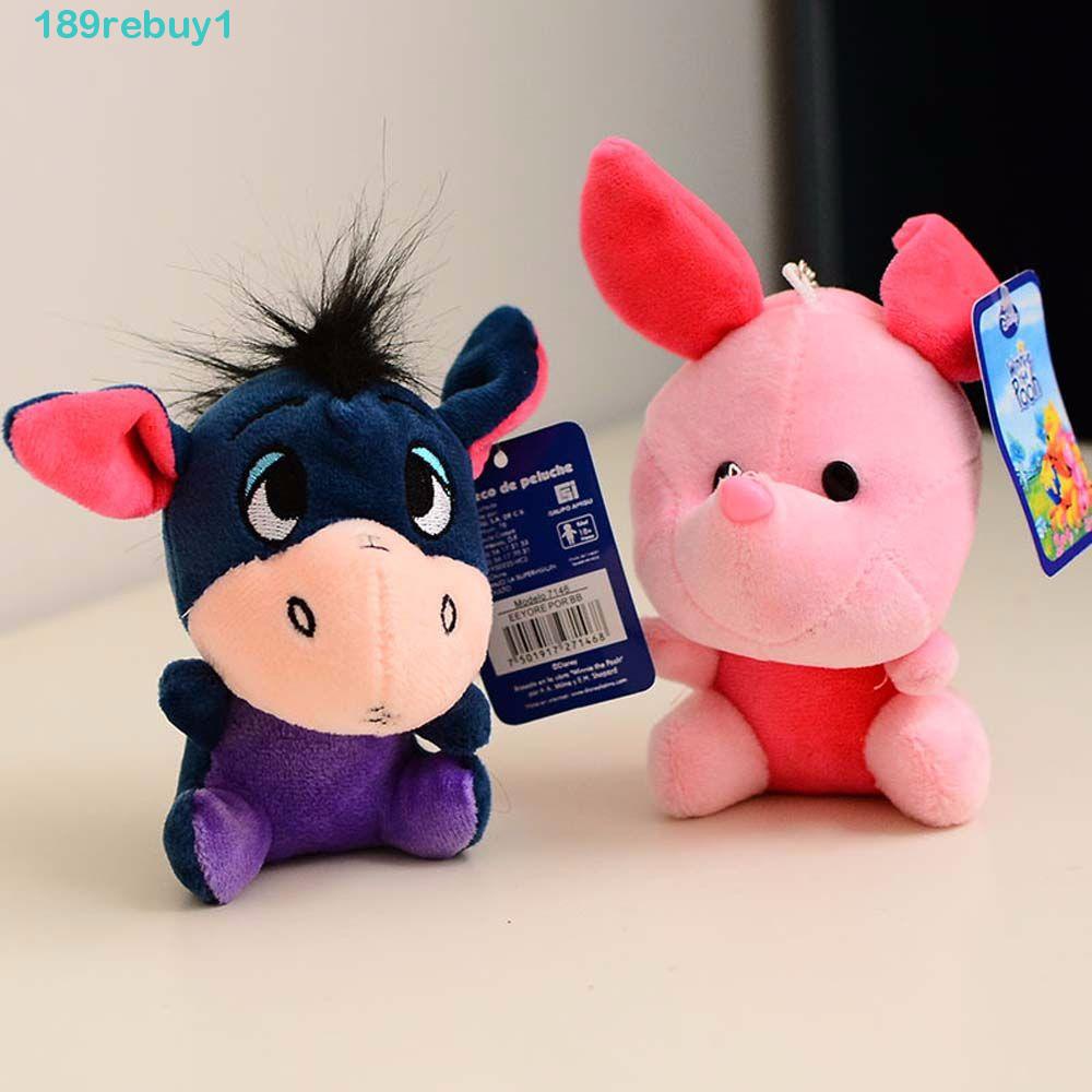 Móc Khóa Gấu Pooh Nhồi Bông REBUY1 Dễ Thương