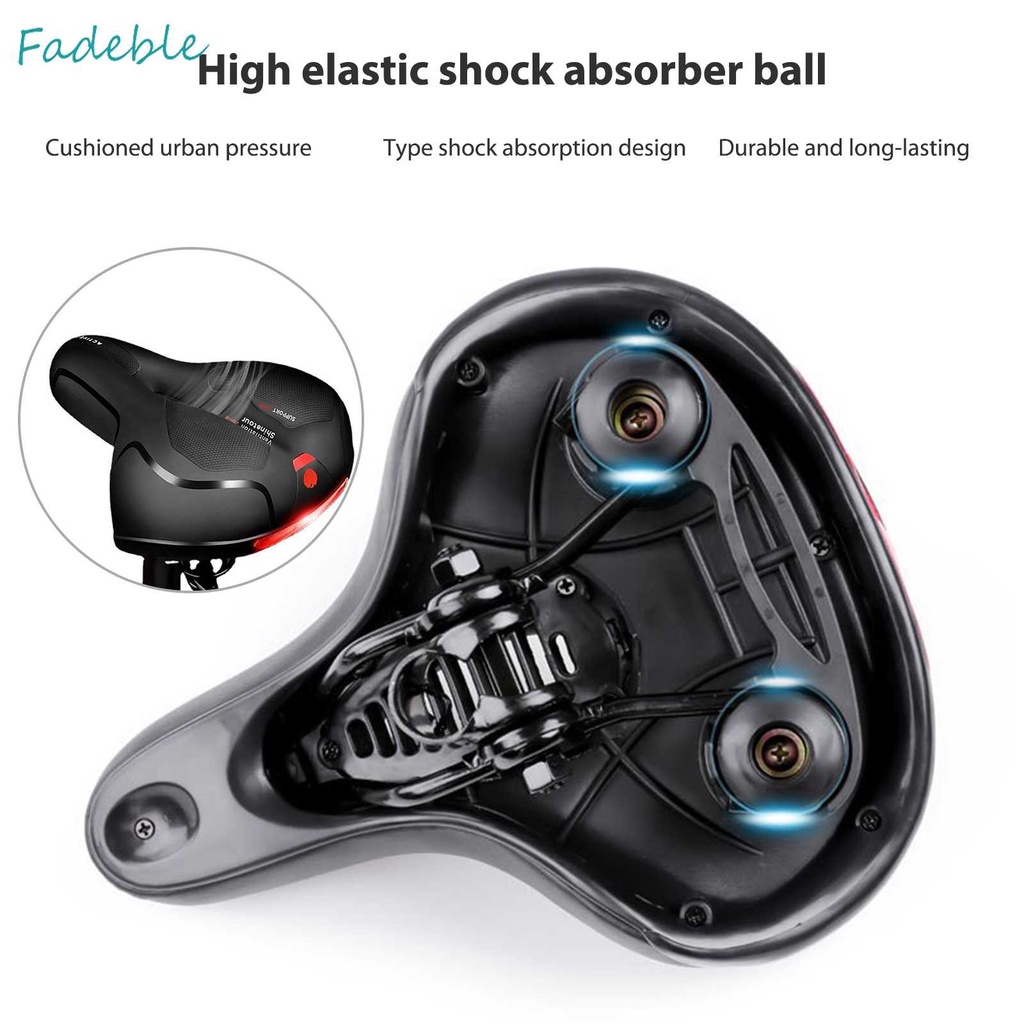 Yên Xe Đạp Leo Núi Bằng Da PU Thiết Kế Đục Lỗ Thông Dụng