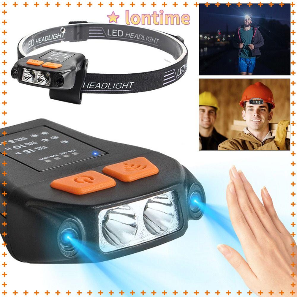 Đèn LED Đeo Đầu Cảm Ứng Siêu Nhẹ Thiết Kế Mới Tiện Lợi Dễ Sử Dụng