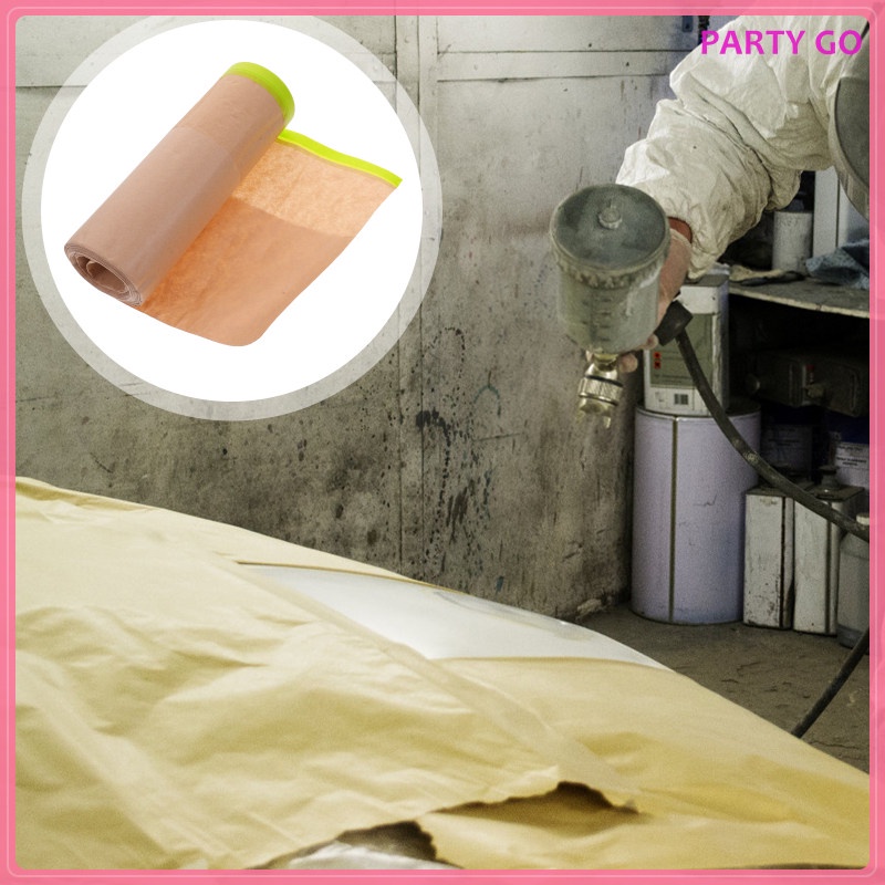 2 Cuộn Giấy Kraft Phủ Xe Hơi 19.5X6.5X6.5CM