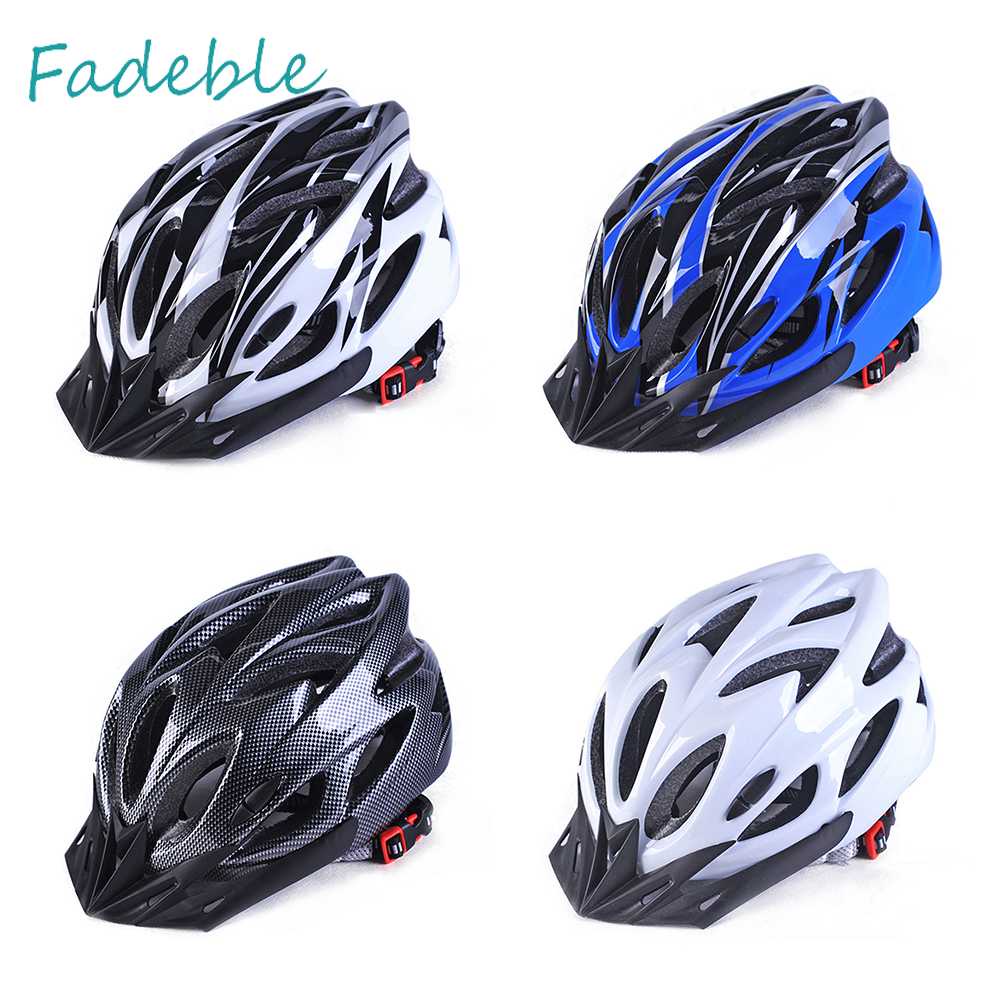 Mũ Bảo Hiểm Thoáng Khí Chống Va Chạm Có Đèn Đuôi Xe Đạp