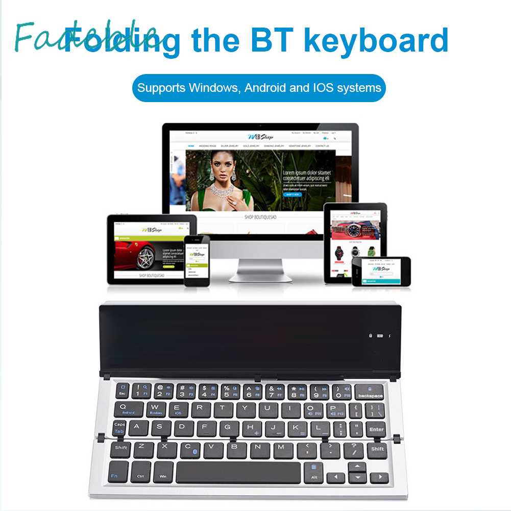 Bàn Phím Số Bằng Hợp Kim Nhôm Cho IOS Windows Android