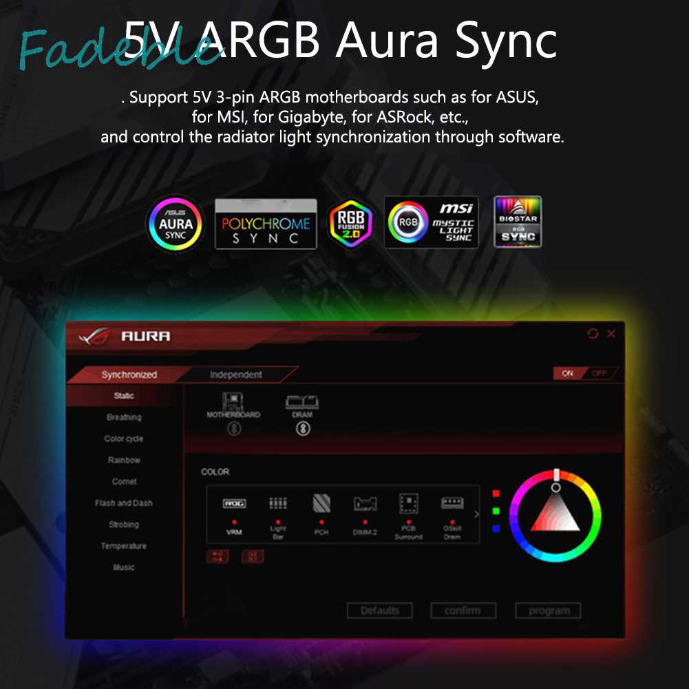 Bộ Điều Khiển CoolMoon ARGB 4 Pin PWM 5V 3 Pin Cho Vỏ Khung Gầm PC