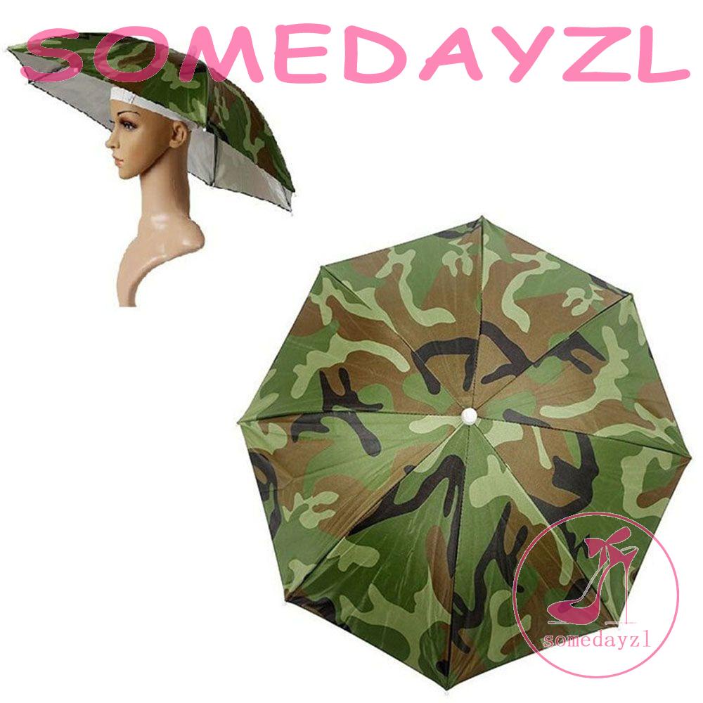 Mũ Dù Che Mưa Nắng Kiểu Dáng Thể Thao Thời Trang Dùng Khi Đi Câu Cá / Leo Núi / Cắm Trại