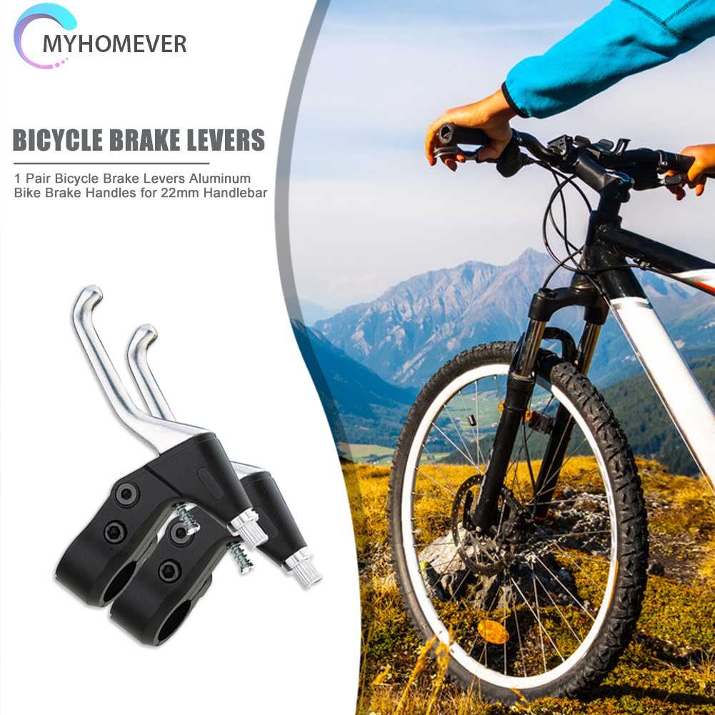 1 Cặp Tay Thắng Xe Đạp Bằng Nhôm 22mm