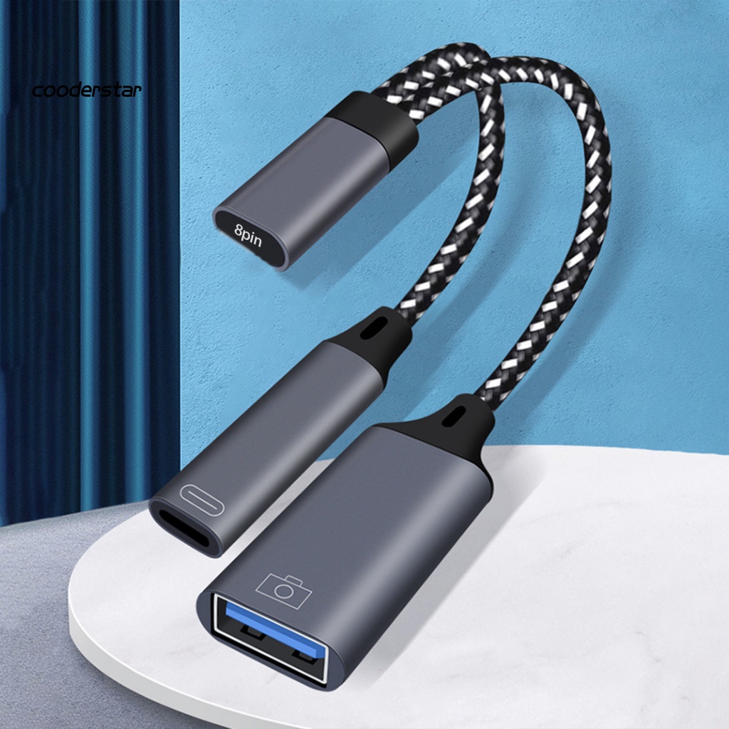 Cáp Chuyển Đổi 8 Pin Độ Ổn Định Cao Chuyên Dụng Cho Điện Thoại / Máy Tính