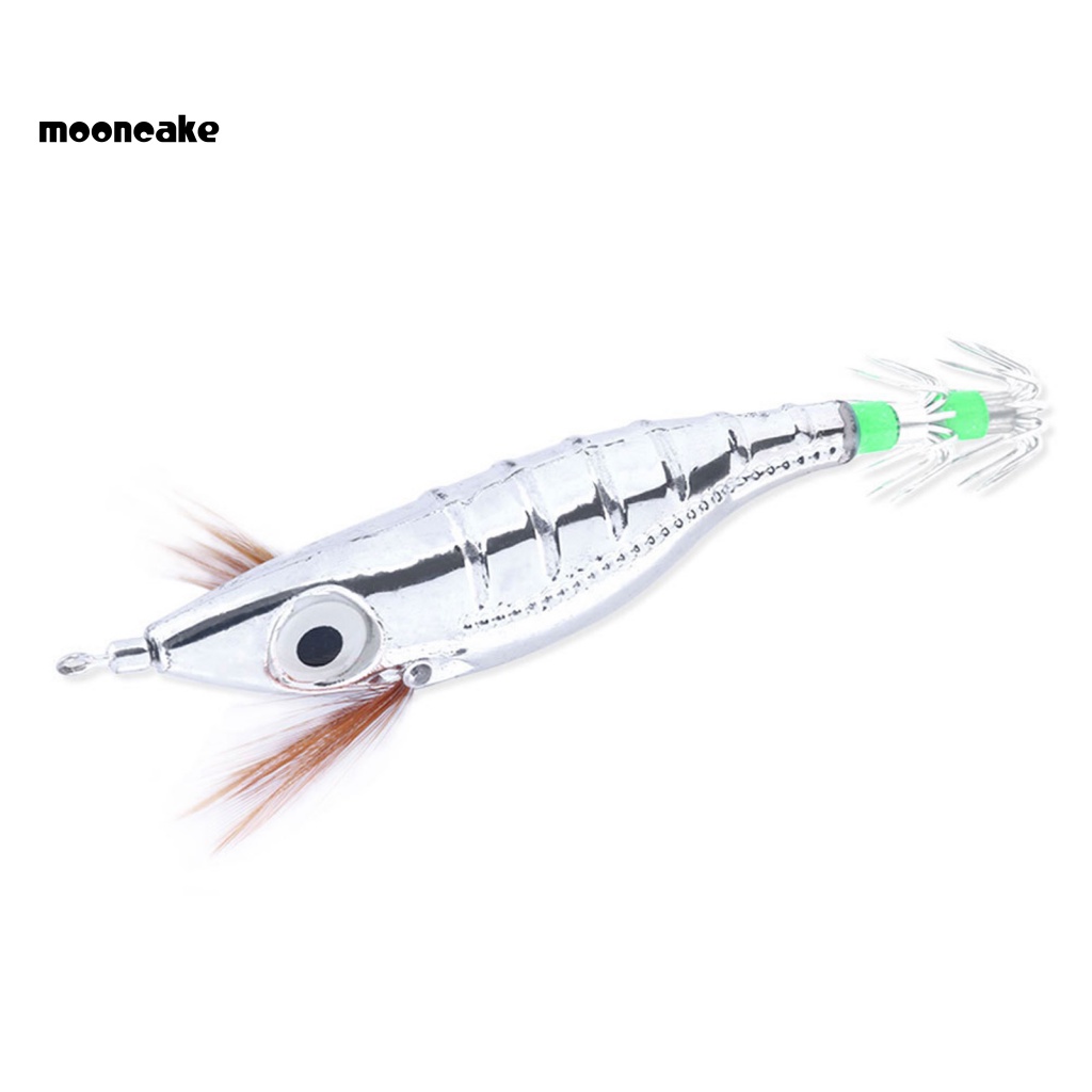 &lt; Mooncake &gt; Mồi Câu Cá Giả Hình Tôm Biển Chống Ăn Mòn Thiết Kế Sống Động