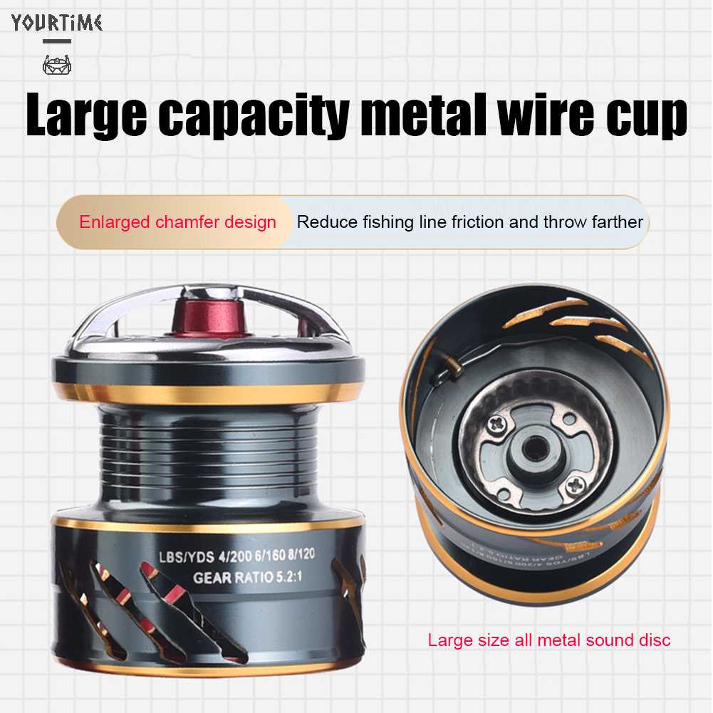 Máy Câu Cá 5.2 1 9 + 1BB Chất Lượng Cao