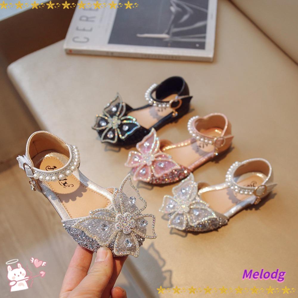 Giày Công Chúa Đế Mềm Chống Trượt Màu Sáng Thời Trang Mùa Hè Cho Bé Gái