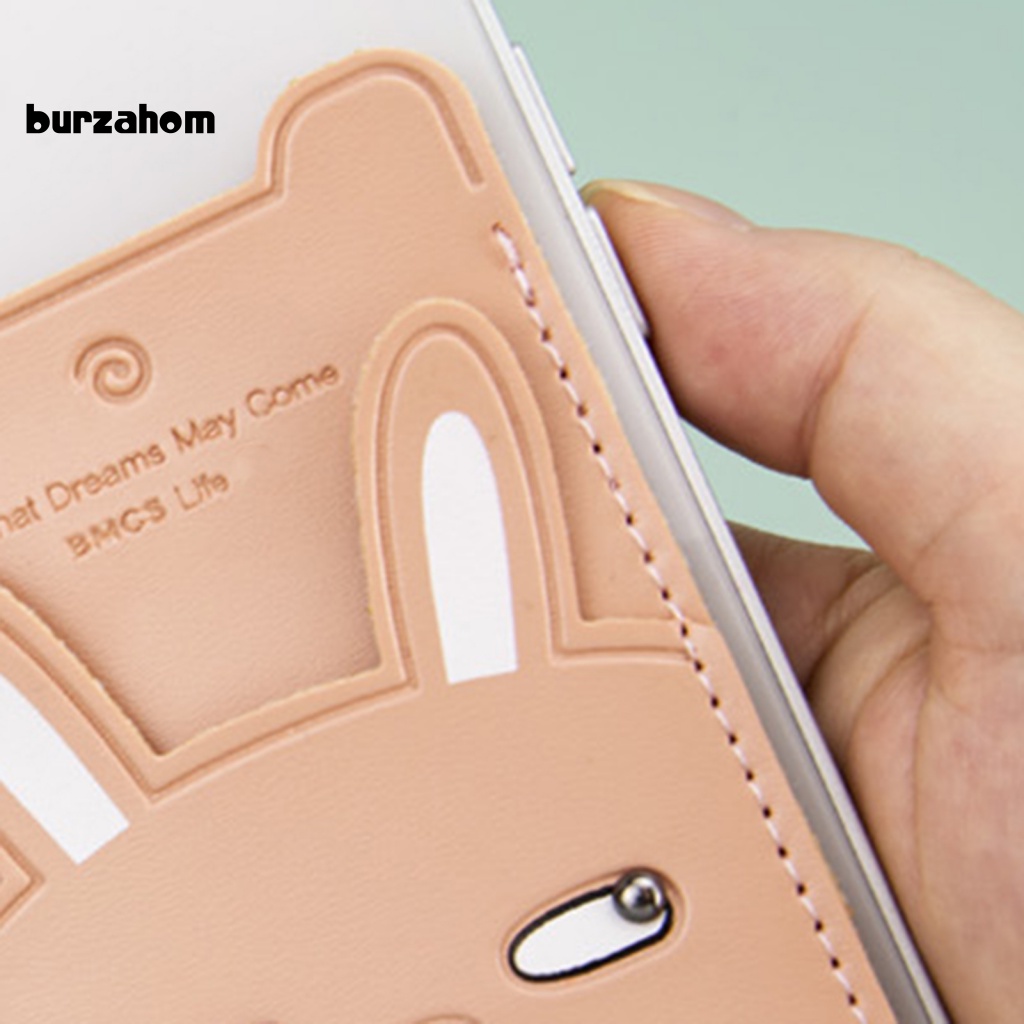 Ốp Điện Thoại Có Ngăn Đựng Thẻ Họa Tiết Hoạt Hình Dễ Thương