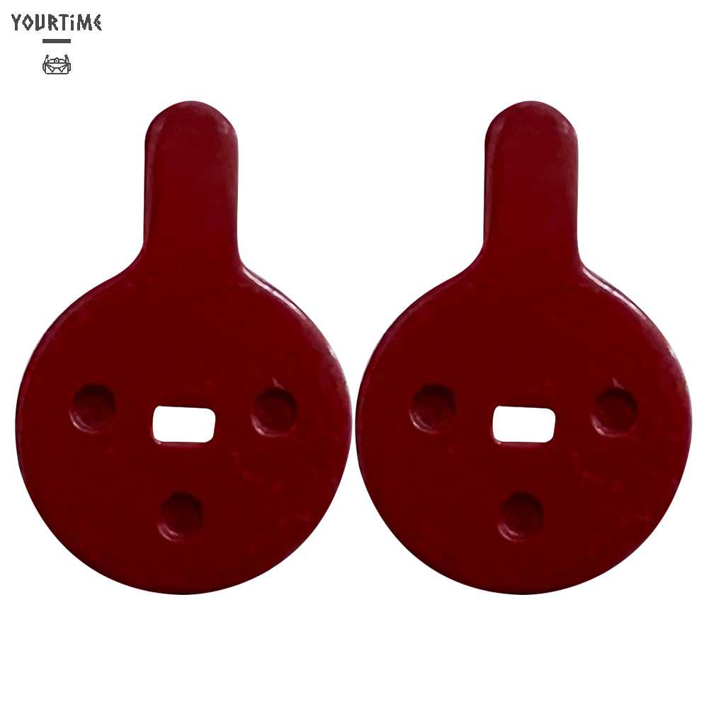 Set 2 Cặp Má Phanh Xe Đạp Leo Núi Bán Kim Loại