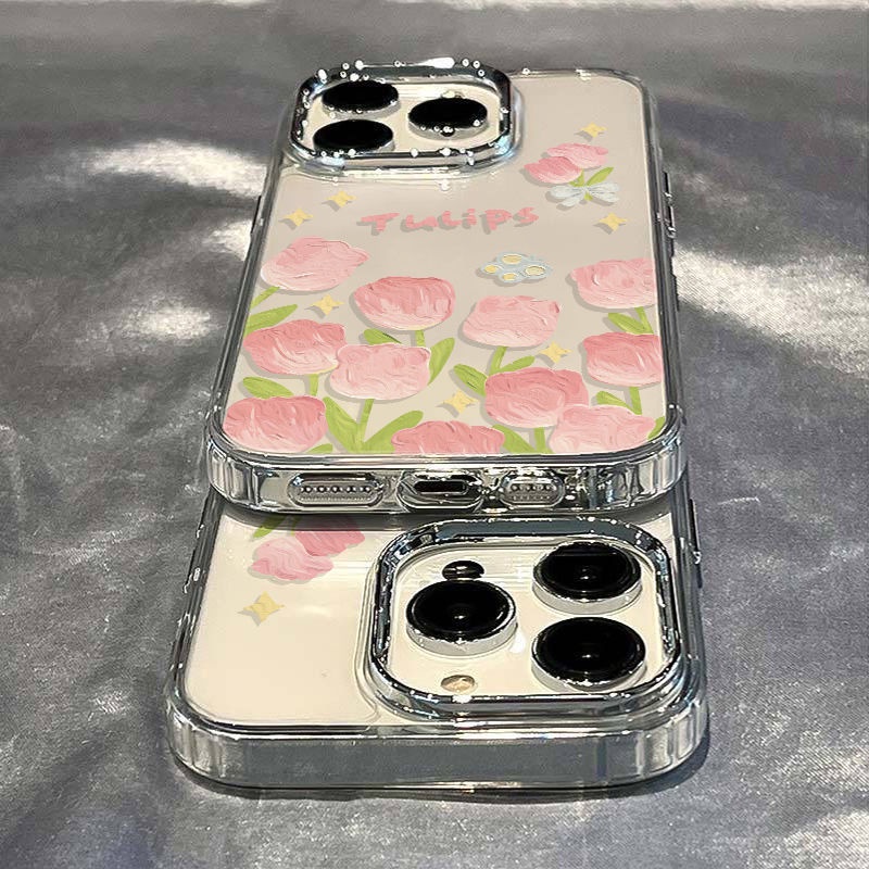 ✅Ốp Điện Thoại Mềm Chống Sốc Họa Tiết Tranh Sơn Dầu Cho Iphone 11I 12 13In 7 14pro8 plus