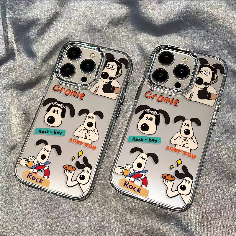 ✅Ốp Điện Thoại Mềm Chống Sốc In Hình Chú Cún Cho Iphone 12 plus 13 / 11714 Pro Max 8 E5Z6