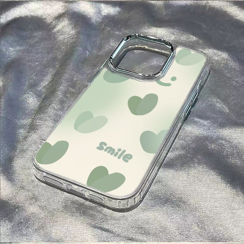 ✅Ốp Điện Thoại Mềm Chống Sốc Họa Tiết Trái Tim 14proins Style max1113 / iPhone12 8 Apple Laugh plus7 Olympuy6