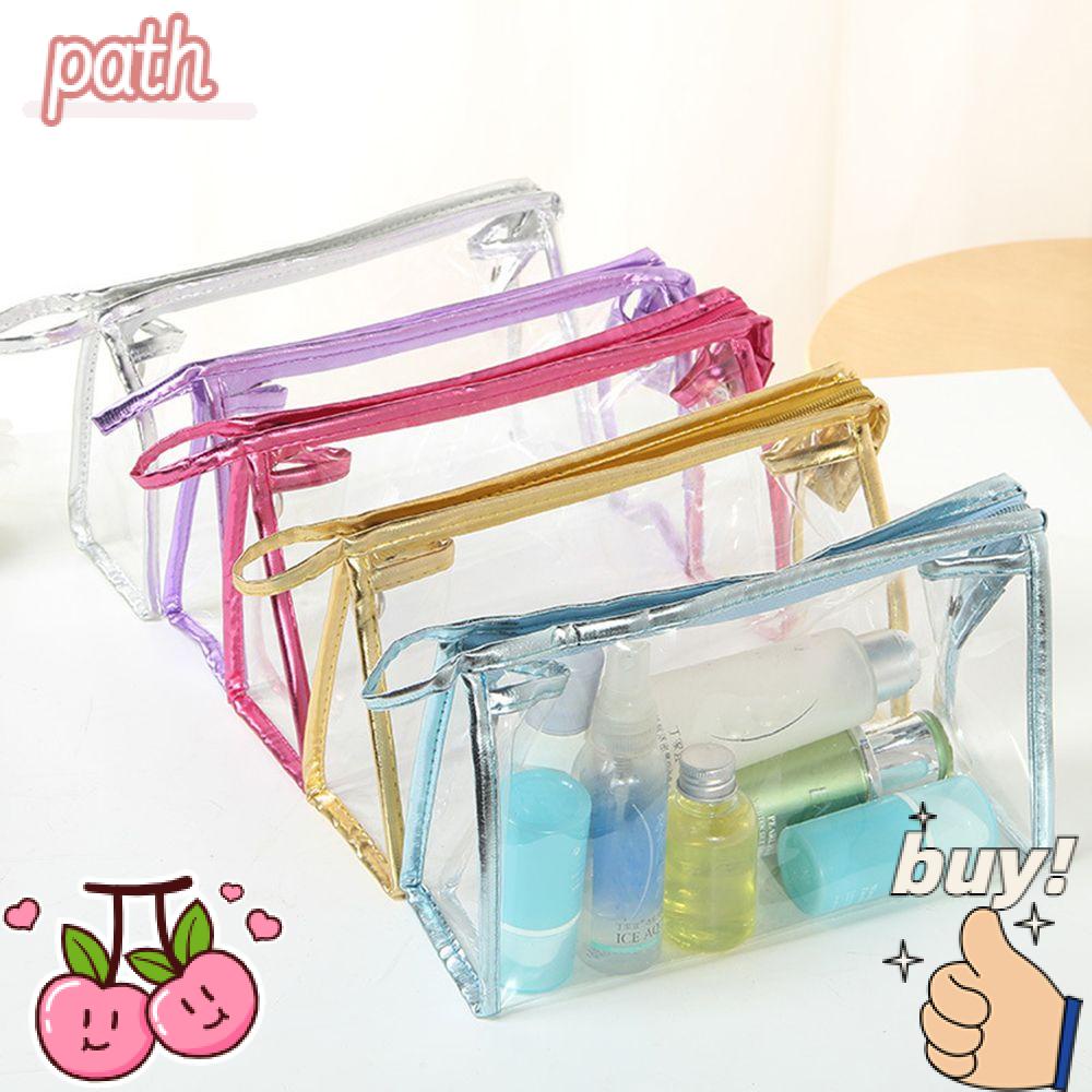 Túi Nhựa PVC Đựng Đồ Trang Điểm Tiện Dụng Khi Đi Du Lịch