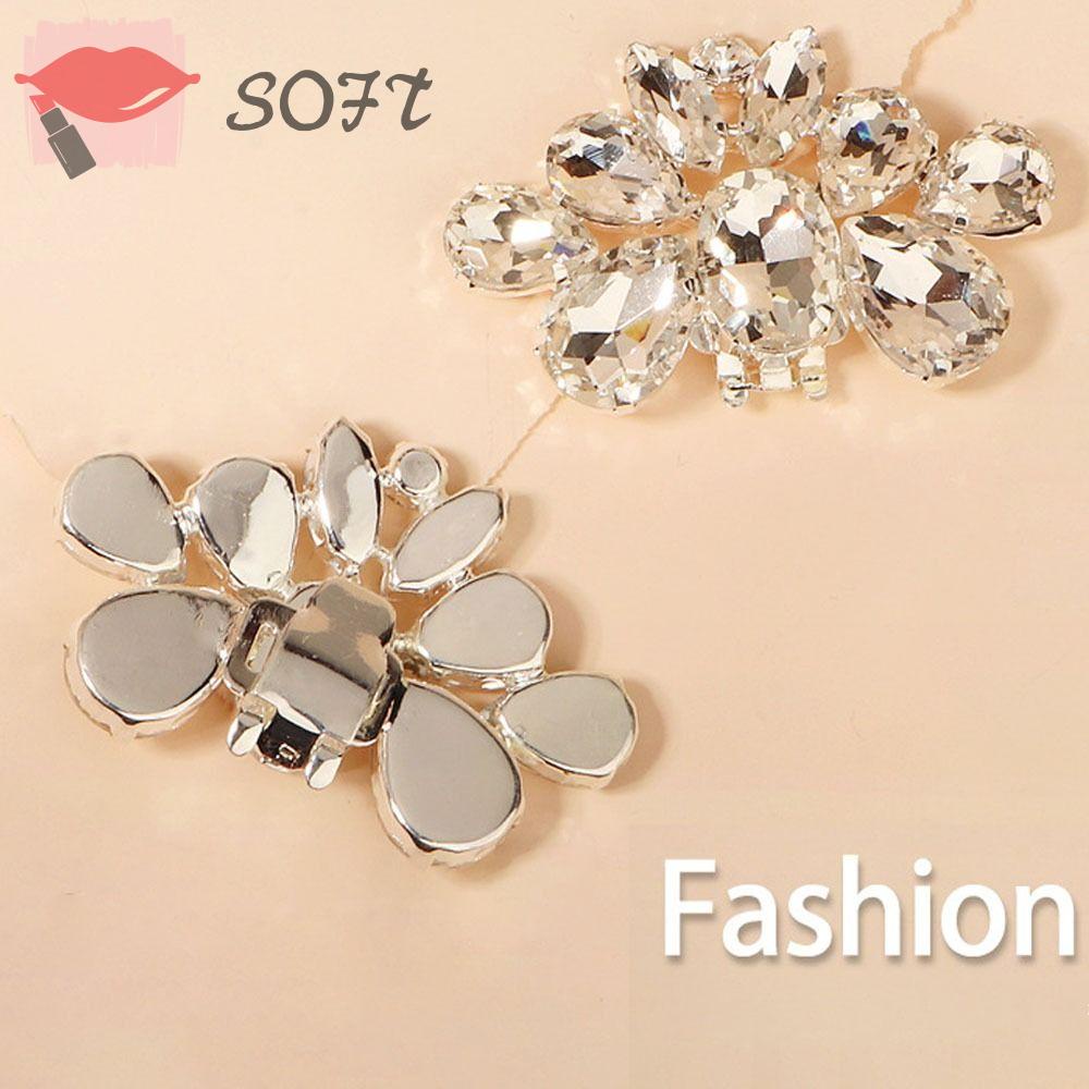 Softness 1 Đôi (2 Cái)|Phụ Kiện Trang Trí Giày Cao Gót Cho Cô Dâu