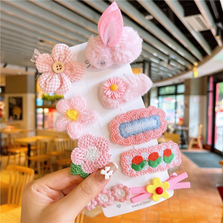 PVN45119 Set  kẹp tóc cho bé gái T888