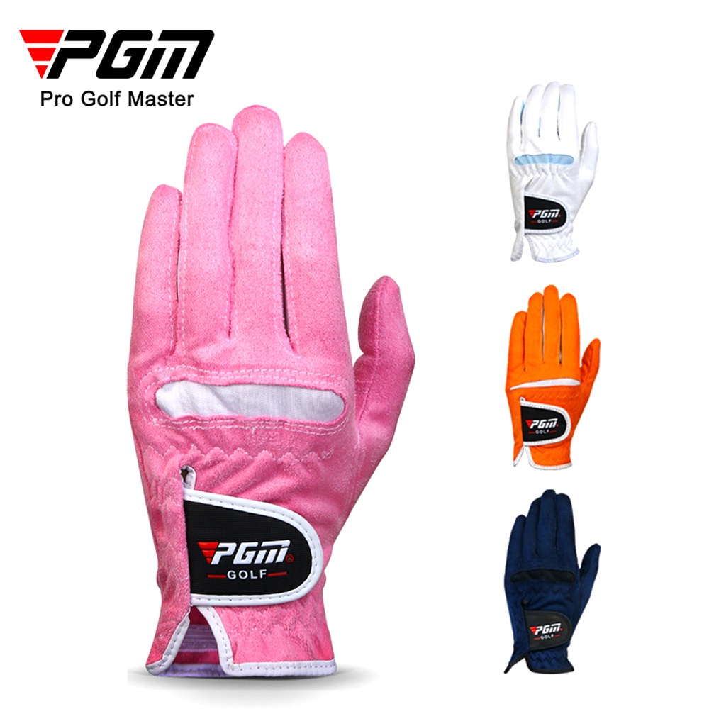 Găng Tay Đánh Golf PGM Bằng Sợi Microfiber Mềm Thoáng Khí Chống Nắng Chống Trượt Thoáng Khí Cho Nữ
