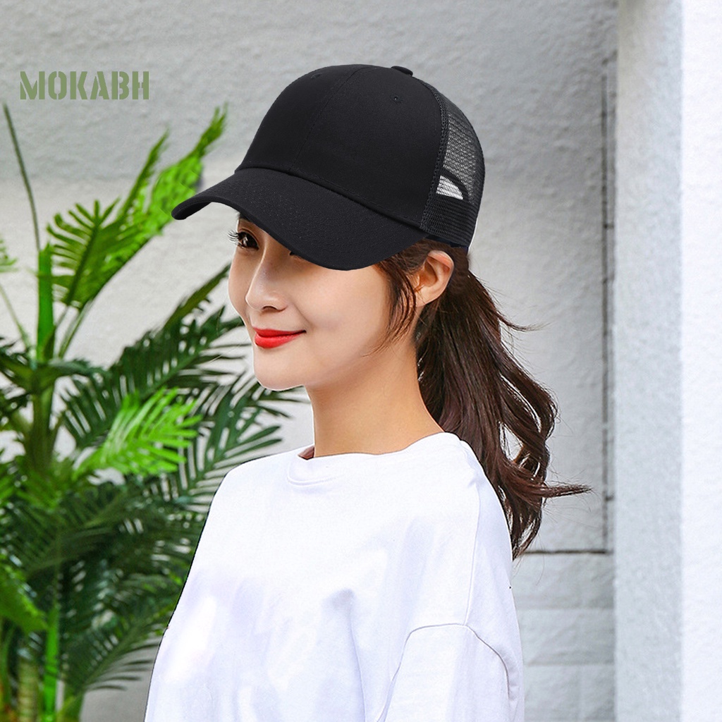 Mũ Lưỡi Trai Thoáng Khí Chống Tia UV Màu Sắc Thời Trang Mùa Hè Cho Nam Và Nữ