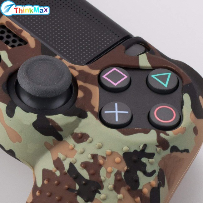 Ốp bảo vệ tay cầm chơi game THINKMAX họa tiết rằn ri cho Sony PS4 Slim / Pro
