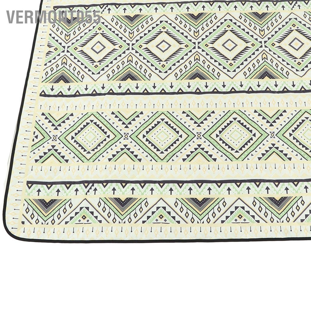 Vermont055 Chăn Dã Ngoại Ngoài Trời 4.7ft X Dày 3 Lớp Thảm Chống Thấm Nước Cho Công Viên Cắm Trại Du Lịch Cỏ