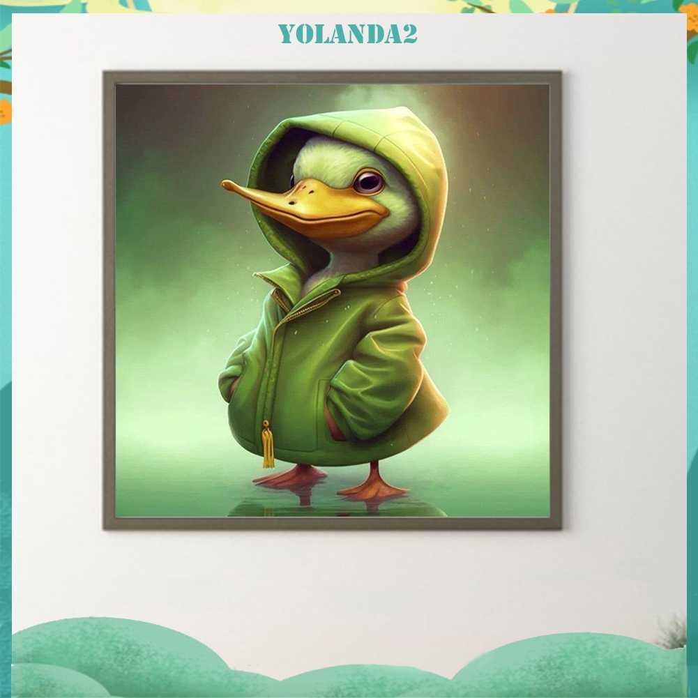 Tranh Đính Đá Kim Cương Toàn Bộ 5D DIY Hình Vẽ Vịt