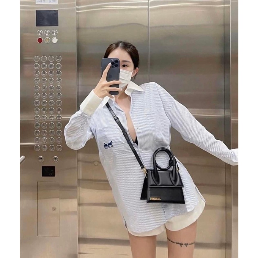 Túi JACQUEMUS LE CHIQUITO NOEUD BLACK