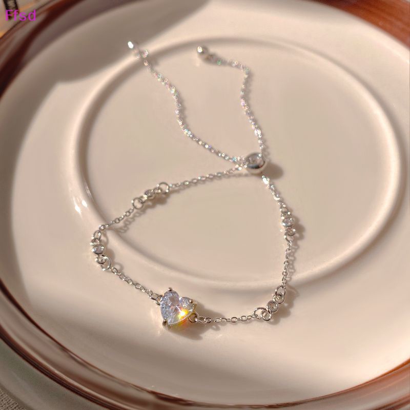 {Ffsd} Vòng Tay Đính Đá Zircon Lấp Lánh Sang Trọng Có Thể Điều Chỉnh Thời Trang Sáng Tạo Làm Quà Tặng Sinh Nhật Đám Cưới