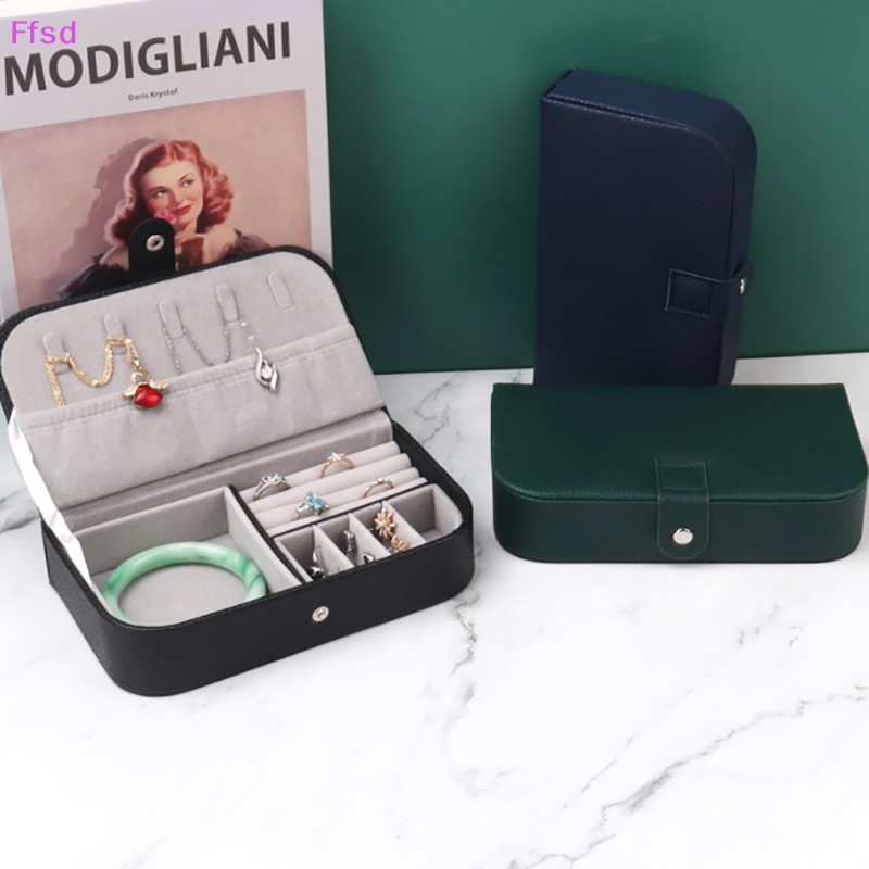 {Ffsd} Hộp Đựng Trang Sức Trưng Bày Bằng Vải Nỉ Sắp Xếp Gọn Gàng Ngoài Trời * Bán Chạy