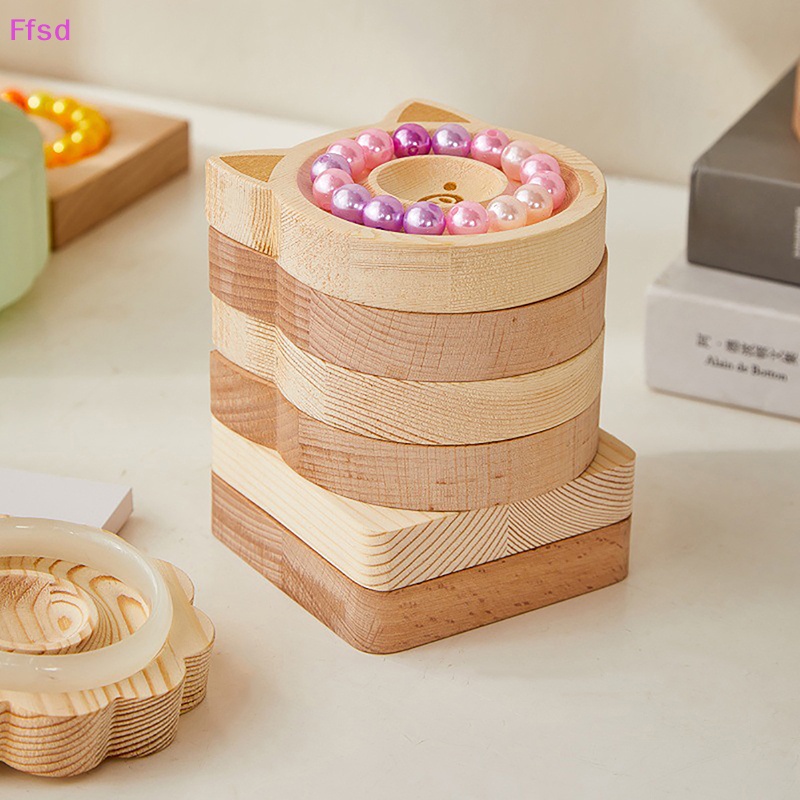 {Ffsd} Khay Trưng Bày Trang Sức Bằng Gỗ Đa Năng Trang Trí Nhà Cửa Cửa Hàng Bán Chạy