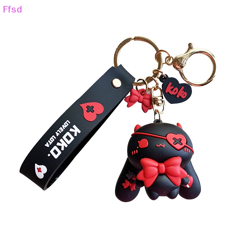 {Ffsd} Móc Chìa Khóa Xe Hơi Mặt Hình Thỏ Mặt Trăng Ngôi Sao Thời Trang Dễ Thương Hợp Xu Hướng Dành Cho Bạn Nữ * Bán Chạy