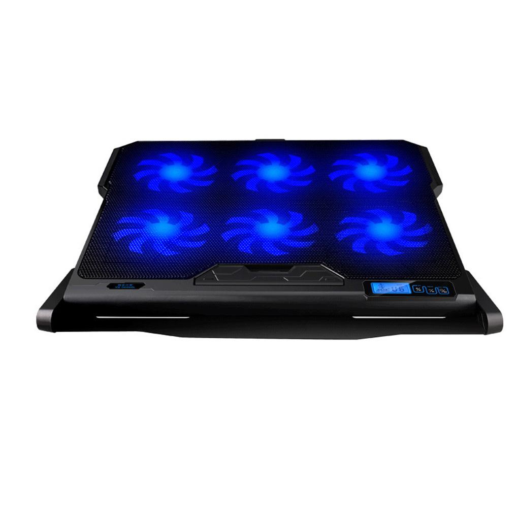 Giá Đỡ 6 QuạT TảN NhiệT 2 CổNg USB Chuyên DụNg Cho Laptop Notebook
