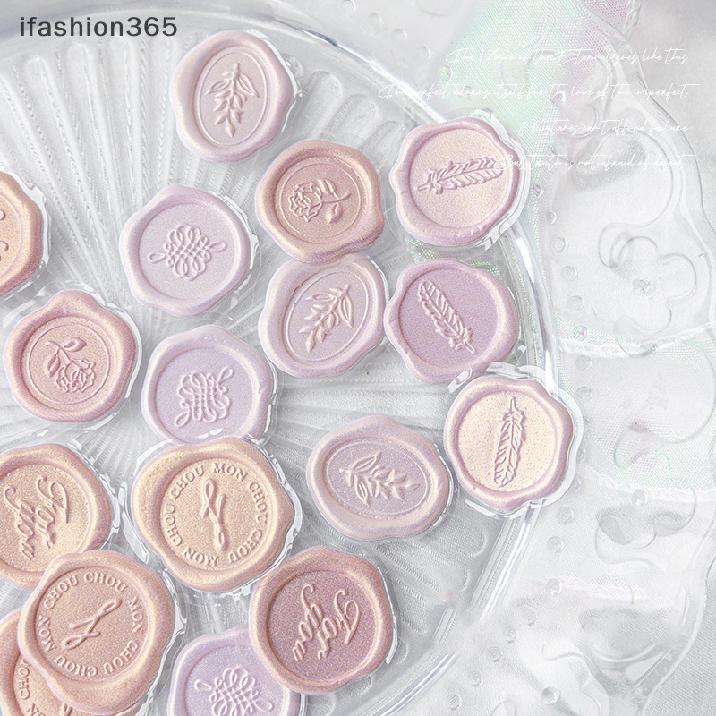 Set 18 Miếng Dán Trang Trí Niêm Phong DIY Thời Trang ifashion365