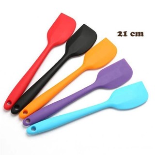 Muỗng Silicon trộn bột làm bánh, thìa trộn bột, thìa vét bột, phới trộn bột