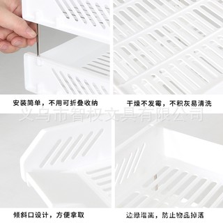 Dongfang Youpin# file storage box horizontal table file tray shelf three-layer document classification and sorting shelf file [6/13]
